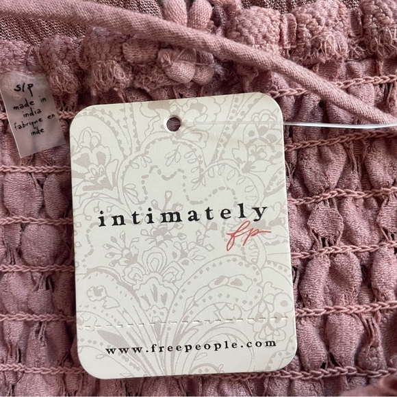 New! Free People Adella Slip Dress light pink nwt 30450 - Picture 9 of 10